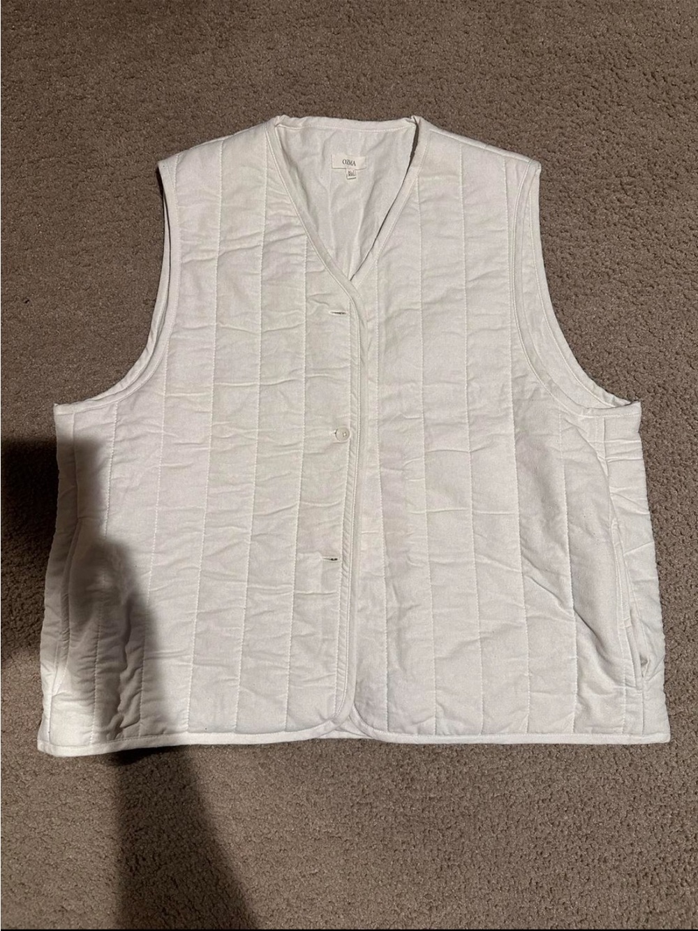 Ozma Silk Quilted Vest